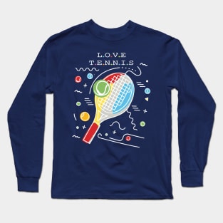 Love Tennis Long Sleeve T-Shirt